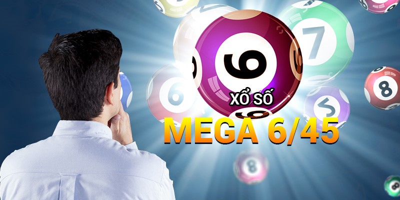 Game Mega 6/45 tại sảnh Xổ số của Kubet